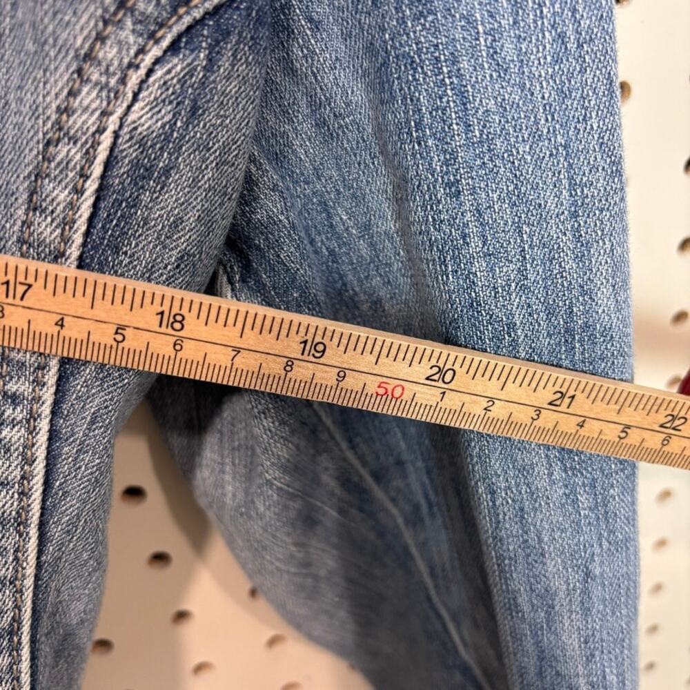 Ethyl Basic Jean Jacket Stretch Everyday Seasonal M Y2K - Picture 4 of 5